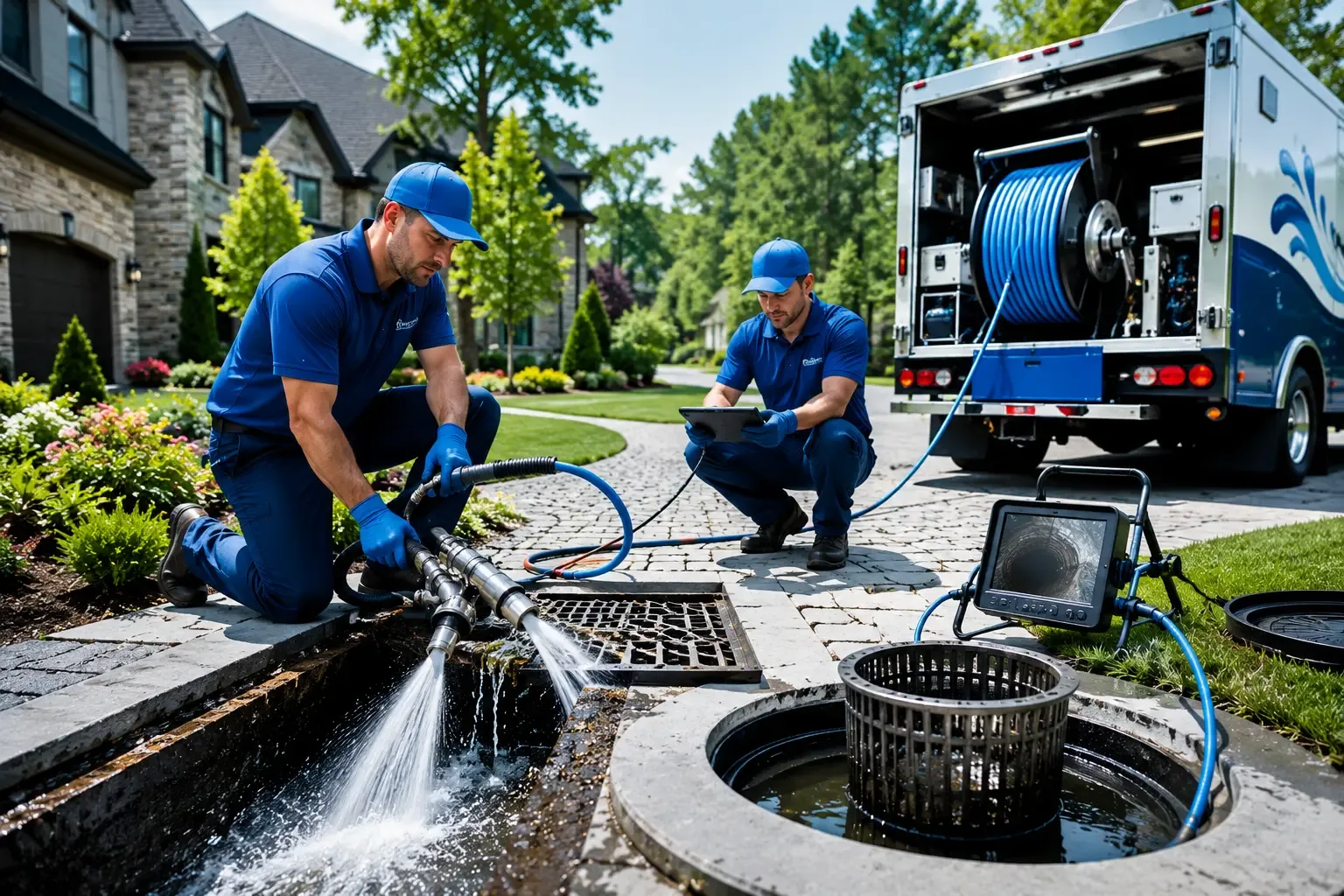 Local outdoor drain cleaning professionals in North Sutton, NH