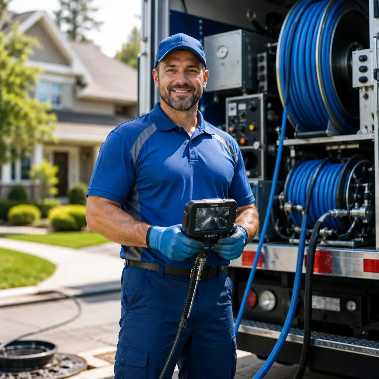 Local outdoor drain cleaning specialists in North Sutton, NH